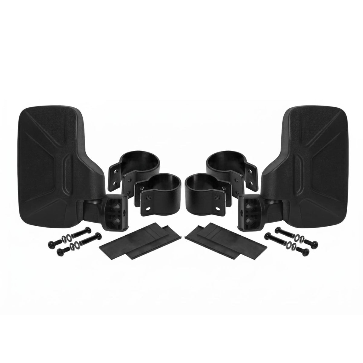 2 Pieces UTV Side Mirror UTV Backward-Viewing Mirror Shatter-Resistant Glass off-Outdoor Vehicle Accessories for Beach