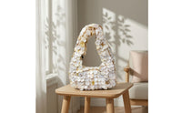 Top Handle Bag Mother-of-Pearl Clutch Pearly for Weddings