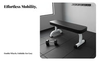 Commercial Grade Dumbbell Exercise Bench Heavy Duty Adjustable Weight Bench Thickened Steel Frame Strength Training Equipment High-Density Foam Padding for Fitness Enthusiasts, Weightlifters, Bodybuilders, Home Gym