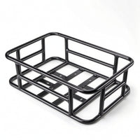 Rear Cycle Basket with Liner Easy to Install Rear Cycle Basket Open-Top for Commuters, Cyclists, Grocery Shopping, Daily Commuting, Errands