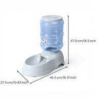 Large auto pet water dispenser