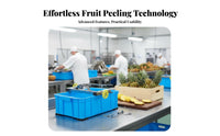 Manual Pineapple Peeling Machine Easy to Clean Manual Pineapple Skin Remover Machine Food Processing Equipment Rust-Resistant