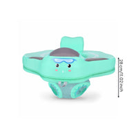 Padded Baby Swim Seat with Backrest Comfortable Baby Swimming Seat Buoyancy Aid Secure Swimming Buoyancy Aid Collar Stable for Toddlers