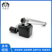 批发台球用品台球球杆头工具 2 合 1 金属巧克笔皮头针刺