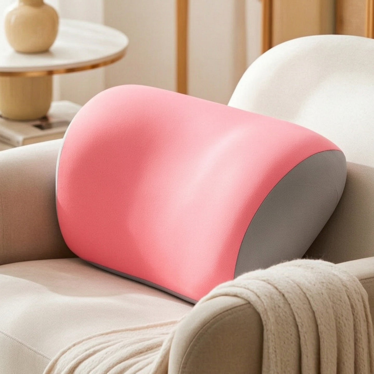 Safeguarding Car Headrest Cushion Padded Car Headrest Pillow Supportive Ergonomic for Drivers