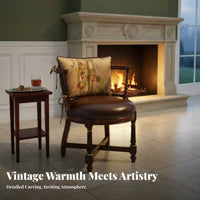 Single-Seater Club Chair Vintage Design Living Room Seating Soft Cushioning Deep Cushioned for Adults