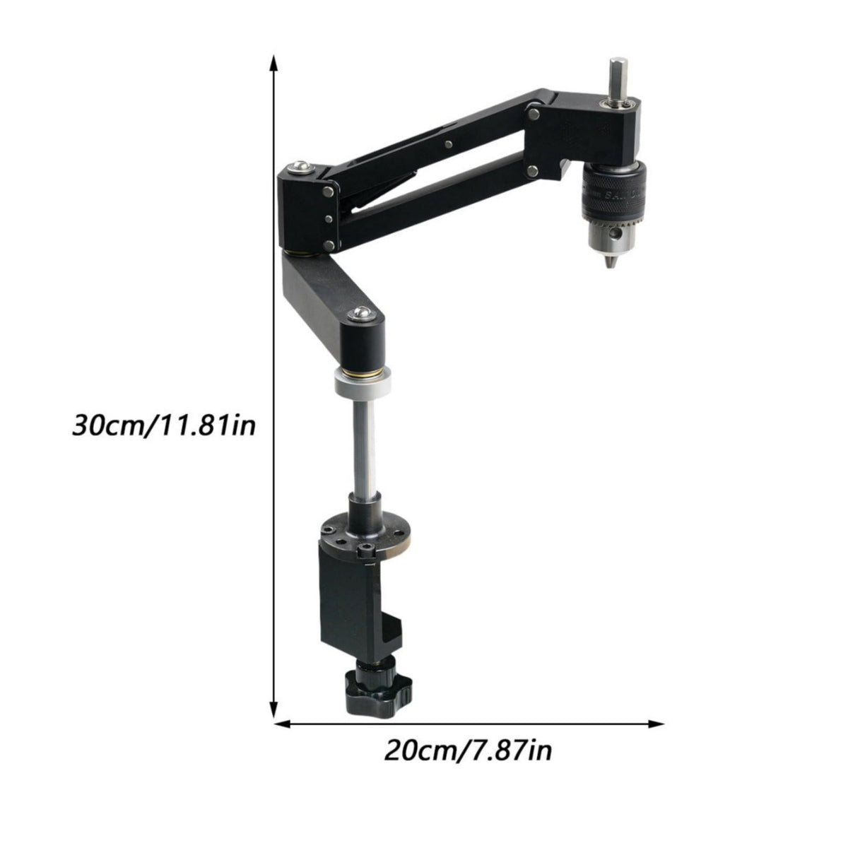 Tapping Cantilever Bracket Precision Positioning Threading Guide Arm Self Centering Adjustable Guide for DIY Users