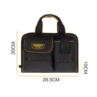 Portable Tool Bag Contrast Stitching Hardware Tote Reinforced