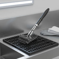 Coiled Coil Grill Brush Stainless Steel Double Spiral Grill Brush for Bbq