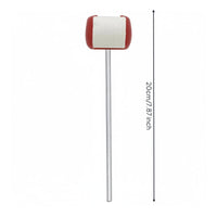 Replacement Part Felt Drum Beater Head Long-Lasting Drum Pedal Hammer Head Rich Sound Bass Pedal Beater Tip