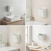 Wall-Mounted Storage Box Minimalist Storage Box with Flip-down Door