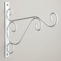 Hanging Bracket Decorative Scroll Plant Hanger Plant Hanger Heavy-Duty Bracket with Scroll Long-Lasting for Gardeners, Garden