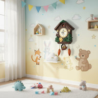 Musical Cuckoo Wall Timepiece Hourly Chime Cuckoo Wall Timepiece Creative Shape