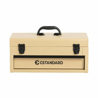 Handled Cash Box with Tray USA-inspired aesthetic Storage Container Secure Latch