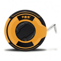 Disc Tape Measure with Metal Hook Compact Craftsman's Rule Ruler Long-Lasting