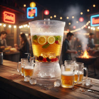 Beverage Dispenser with Spigot Large Capacity for Barbecue, Restaurant