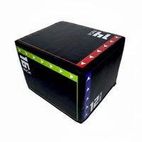 long-lasting Cover tri-functional Soft Plyo Box Fullphysique Conditioning tri-functional Foam Plyo Box Non-Slip Surface leap Trainer for fitness instructors, Gym-Goers, Beginners