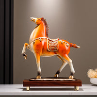 New Chinese Style Horse Figurine for Office and Home