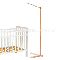 Wooden Baby Crib Mobile Holder with Adjustable Stand