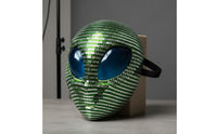 Alien Mask Sparkling Glittering Alien Headpiece Lightweight for Halloween