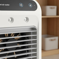 Mini Pet Air Cooler Compact Pet Spray Fan Cordless Use for Summer, Hot Weather