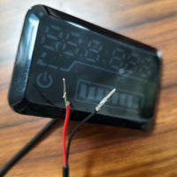 电动车配件电量显示器48V-72V踏板车小型电量精准显示器优质耐用