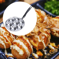 Japanese Takoyaki Maker Takoyaki Pan Versatile Even Heating Squid Ball Maker for Breakfast