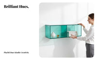 Colorful Modular Cube Modern Design Wall Shelf Customizable Combination