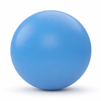 Myofascial Release Massage Ball for Muscle Relaxation, Solid Silicone for Foot Stretching, for Athletes