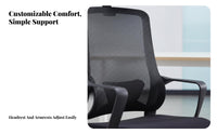 Highspine support Reclining Mesh Chair Ergonomic Design Gaming Seat Support