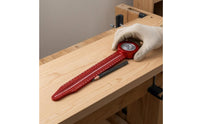 Circle-Drawing Ruler Printed Scale Markings Metal Center Point Ruler