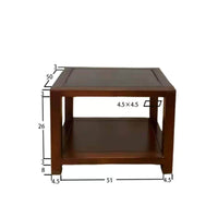 Mortise and Tenon Console Solid Wood Audio Rack Storage Shelf Wooden Amplifier Stand Heavy-duty Stability Suitable for Living Room Home Theater Studio Office