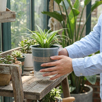 Plant Pots for House Plants with Self Watering System, Indoor Plant Pot with Water Storage, Double Layer Flower Pots, Balcony Lazy Planter Pack
