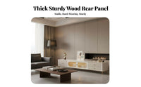 TV Stand and Coffee Table Combo Cream aesthetic TV Stand and Coffee Table Set French Inspired Living Room Furniture for Homeowners, Apartment Dwellers