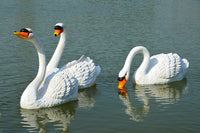 Floating Swan Sculpture for Garden Fountain Decoration