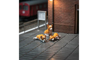 Corgi Miniature Model Gift Suggestion Mini Dog Statue Long-Lasting for Terrarium