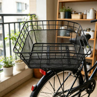 Electric Bicycle Rear Basket Sturdy Electric Bike Basket Easy to Install