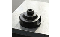 oil filters Wrench 76 Mm Removal Tool Black Metal Wrench with Side Cutout for Motorcycle Mechanics