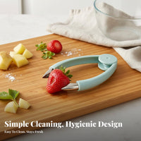 Pineapple Spot Remover Versatile Potato Spot Remover Strawberry Huller Stainless Steel Blade Tomato Corer Easy to Use