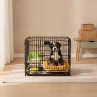 Dog Crate with Tray Easy-to-Clean Dog Crate Wire for Home, Young Dogs