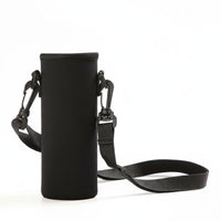 Bottle Carrier Adjustable Shoulder Strap Thermal Insulation Sleeve for Cycling