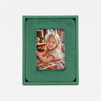 Plush Photo Frame, Handmade Fabric Lace