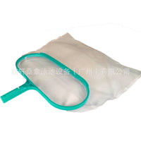 Pool Cleaning Tool - Reinforced Green Shallow Water Leaf Net
