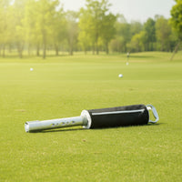 Detachable Golf Ball Retriever with Removable Tube Handheld Golf Ball Retriever with Zipper Portable Shag Bag Aluminum for Golfers, Coaches, Practice Range