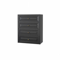Minimalist Multi-Drawer Cabinet Large Capacity Multi-Compartment Credenza Modern Design sturdy Construction for Office Workers