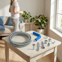 Drain Cleaning Spring Tool for Pipes, Extended 12mm Galvanized Spring, Patented Design