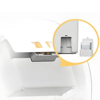 Enclosed Self-Cleaning Cat Litter Box Washable Automatic Cat Litter Box Hygienic Sealed for Cats, Indoor, Apartments