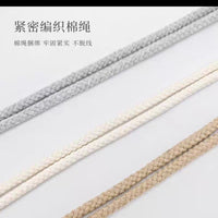 Simple Luxury Curtain Tieback Pair with Tassel Rope