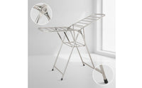 Foldable Clothes Drying Rack Collapsible Laundry Drying Rack Adjustable Laundry Airer Portable for Balcony