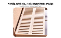Knotwithunfurl knots Surface Roll-unfurl Slat Frame Moisture-Resistant Mattress Foundation Sturdy Support Bed Base Promotes ventilation for Students, Homeowners, DIY aficionados, Guest Room, Dormitory, Apartment, Home